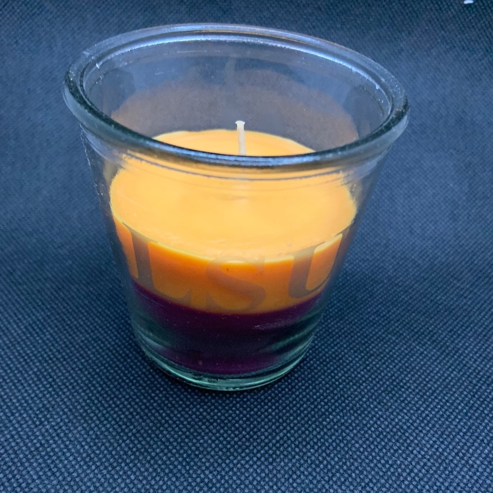 LSU candle